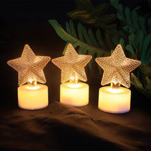 LED Star Candle Decor