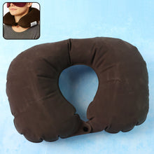 Inflatable U-Shaped Travel Neck Pillow (1 Pc)