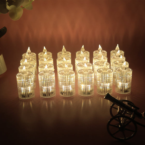 24 LED Decorative Candles