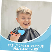 Haircut Design Stencil Set – 6-in-1 Safe Hair Trimmer Molds