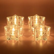 12 LED Crystal Smokeless Candles