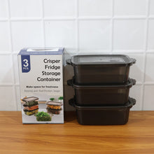 Rectangular Food Storage Containers - (3 Pc / Set)
