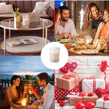 In'lief  Blueberry Soy-Blend Votive Candle Glass – 50 gm (1 Pc)