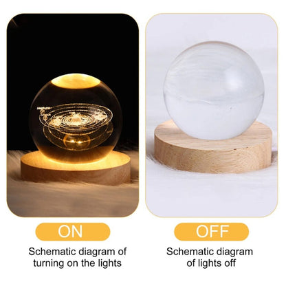 3D Crystal Lamp Ball (Assorted Design)