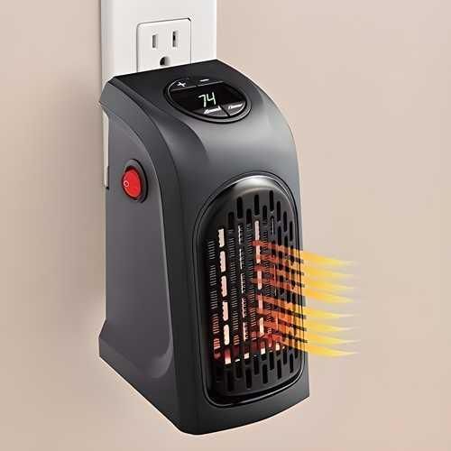 Room Heater Handy Heater for Home, Office, Camper | LED Screen 400W Portable Wall Heater