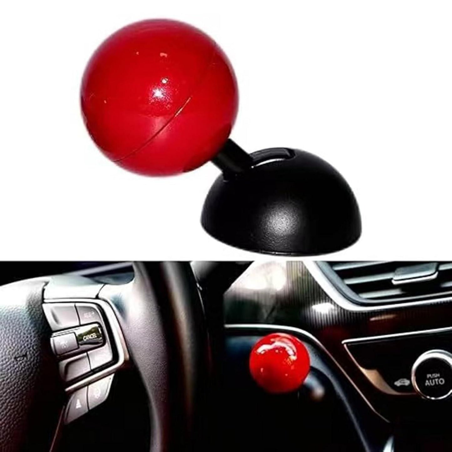 Stylish Push Start Button Cover