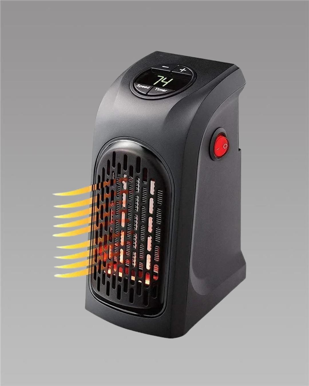 Room Heater Handy Heater for Home, Office, Camper | LED Screen 400W Portable Wall Heater