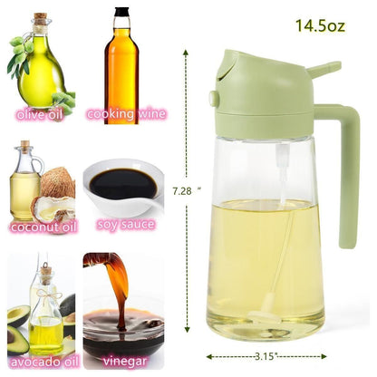 Oil Sprayer & Dispenser (500ml) – For Healthy Cooking and Portion Control