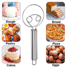 Stainless Steel Danish Dough Whisk - (1 Pc / Big)