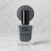 Beauty Stone Grey Matte Nail Lacquer