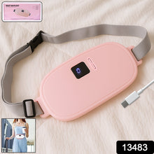 Rechargeable Smart Warm Palace Belt, Period Massager (1 Pc)
